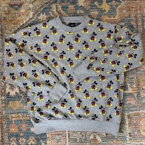 Disney Mickey Printed Sweatshirt M